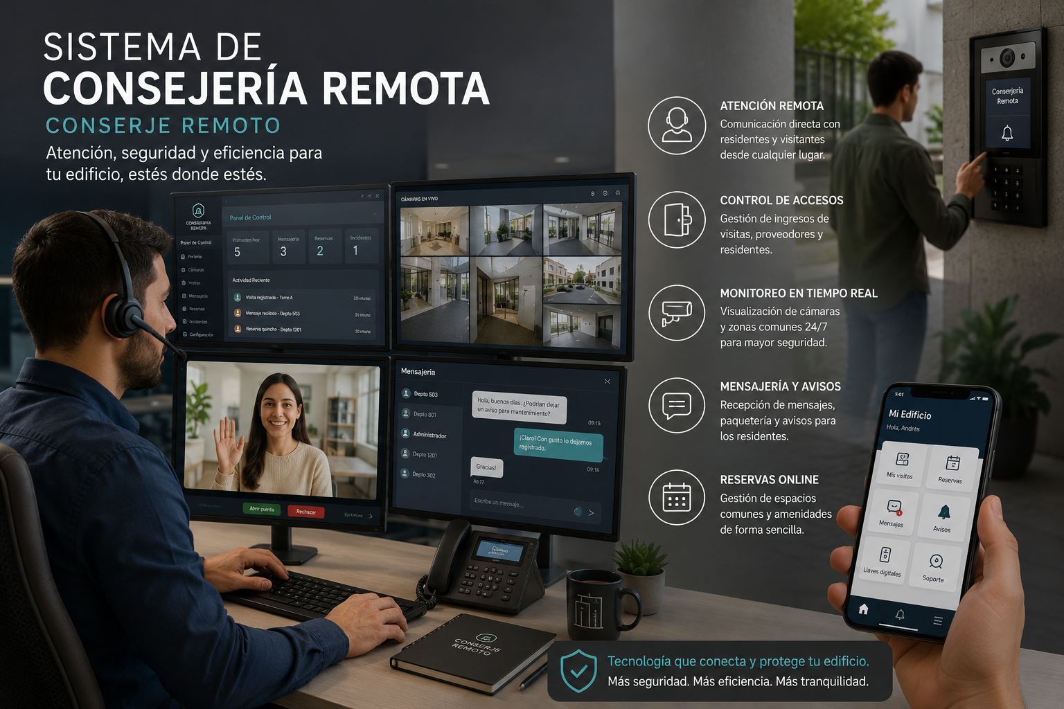 Conserjería remota